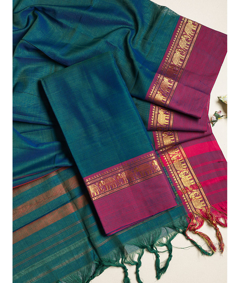 cotton narayanpet suit set