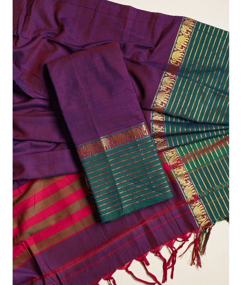 cotton narayanpet suit set