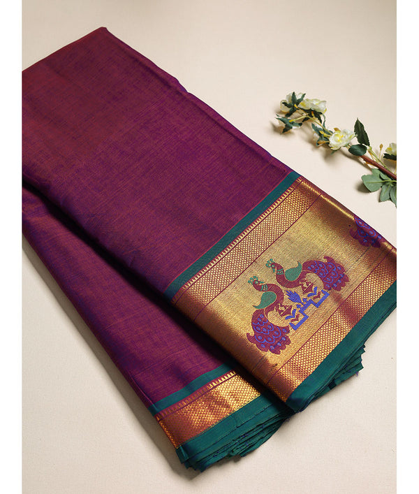 pure handloom narayanpet fabric