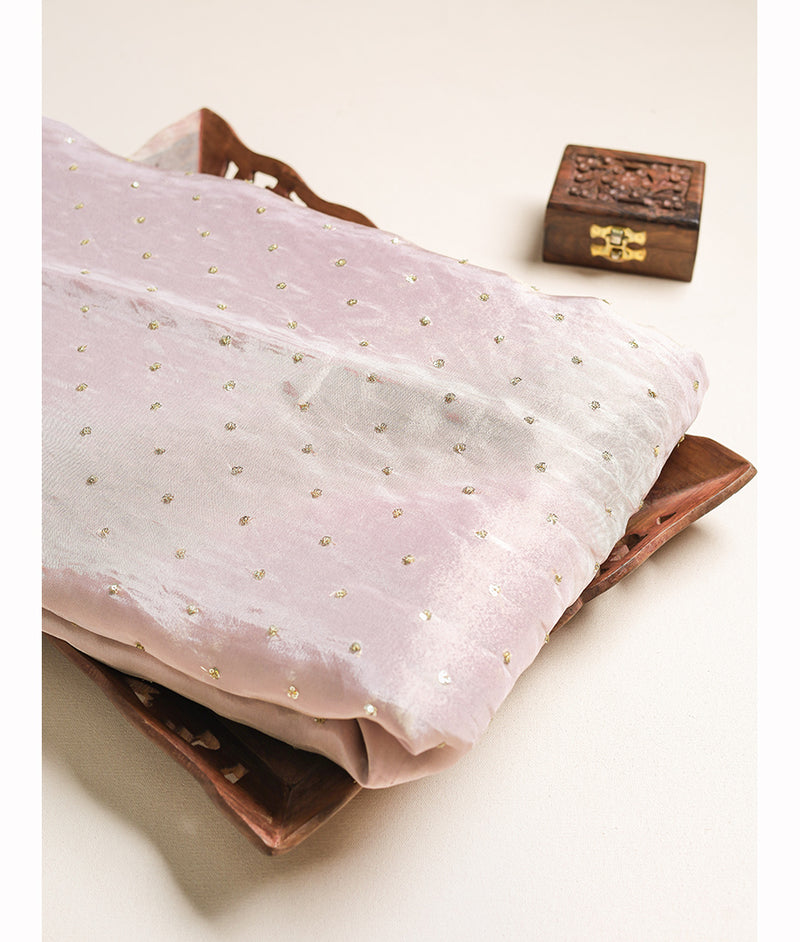 Viscose Tissue Mukesh Work Fabric