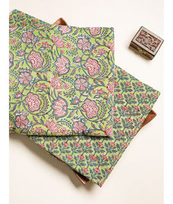 PURE COTTON HANDBLOCK PRINTED FABRICS