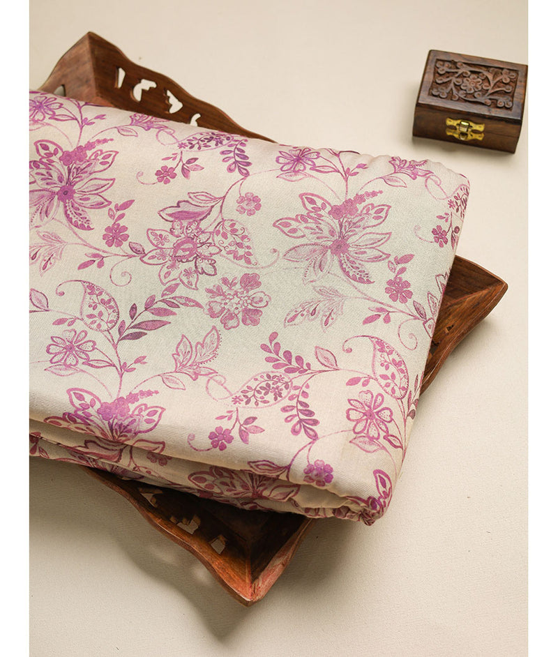 Chanderi tissue fabric