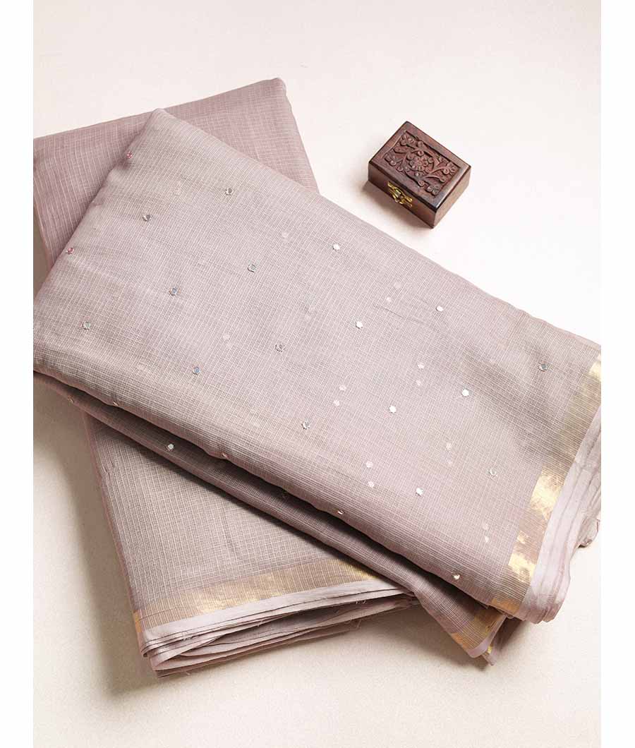 PURE COTTON KOTA MIRROR WORK AND PLAIN FABRIC