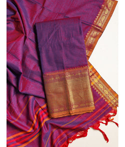 Cotton handloom naryanpet set