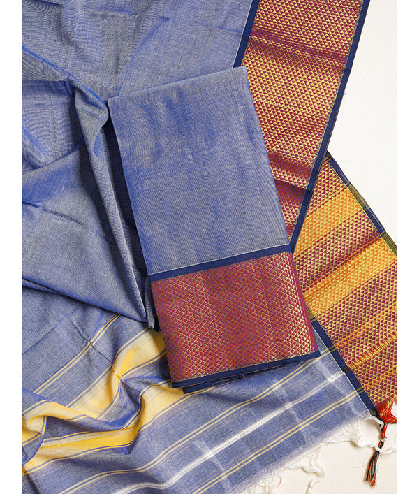 Cotton handloom naryanpet set