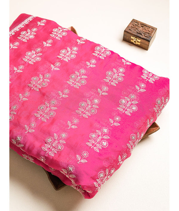 Malai Chanderi  Fabric