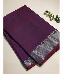 Handloom Cotton Narayanpet Zari Border Fabric