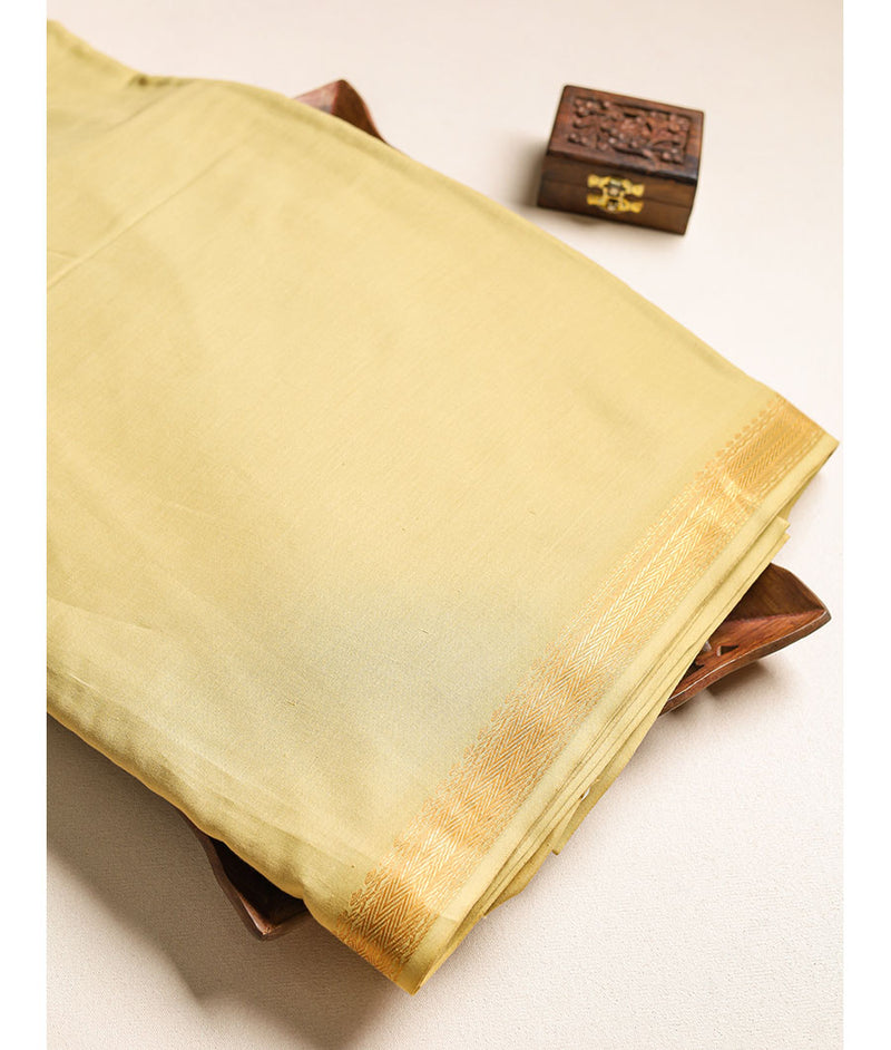 Malai cotton Mangalgiri border fabric