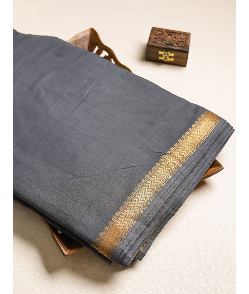 Malai cotton Mangalgiri border fabric