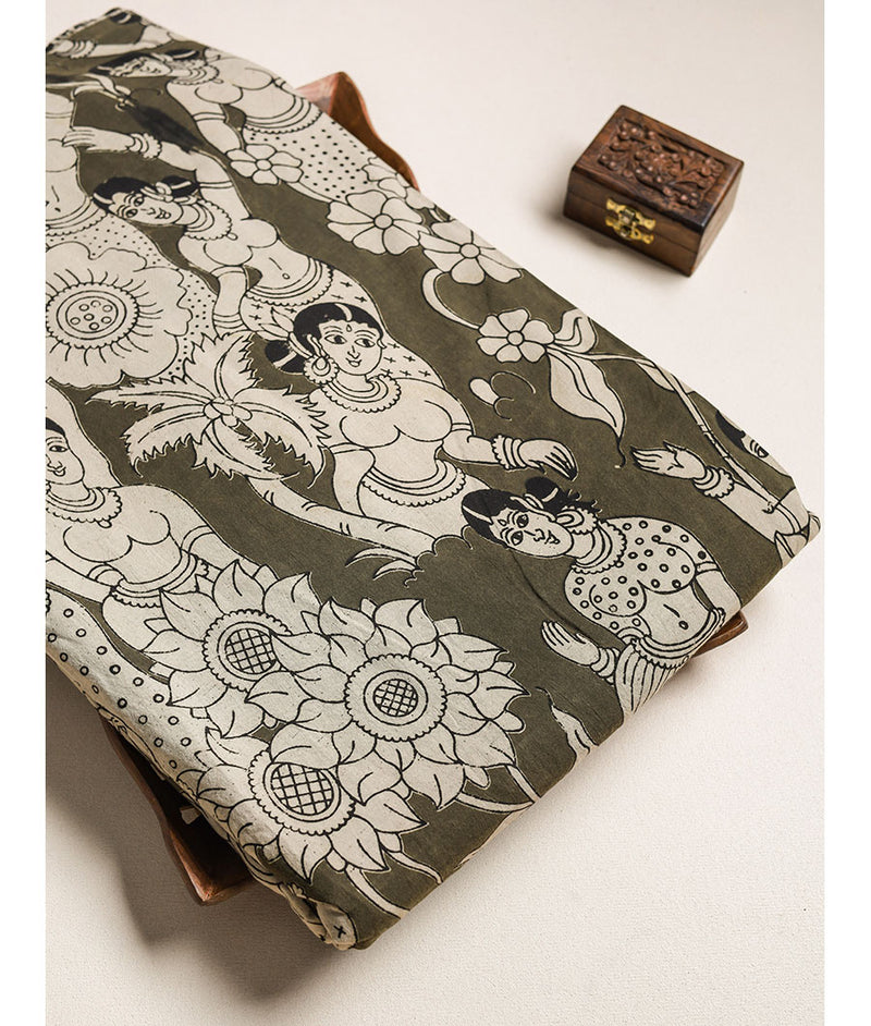 Cotton Kalamkari print fabric