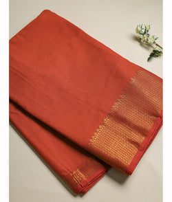 Handloom Cotton Narayanpet Zari Border Fabric