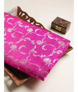 PURE BROCADE SILK FABRIC