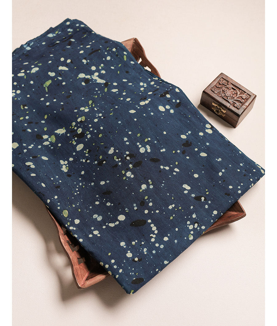 COTTON AJRAKH BLOCK PRINTED