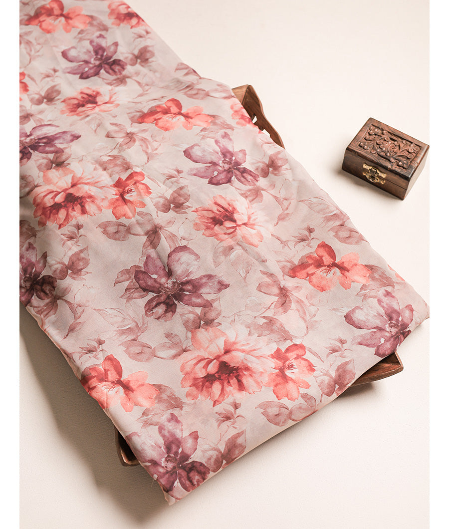 POLY GEORGETTE PRINTED FABRIC