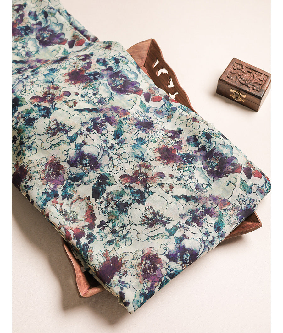 POLY GEORGETTE PRINTED FABRIC