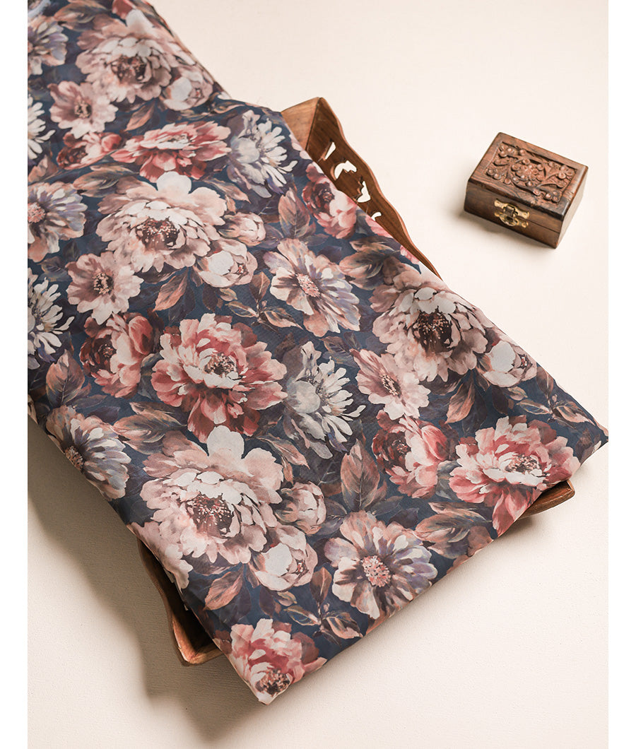 POLY GEORGETTE PRINTED FABRIC