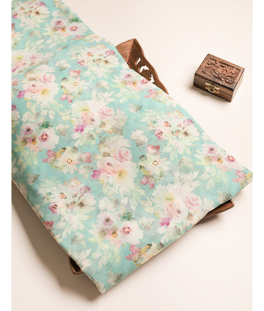 POLY GEORGETTE PRINTED FABRIC