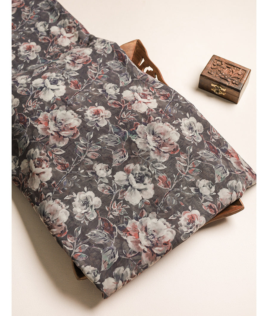 POLY GEORGETTE PRINTED FABRIC