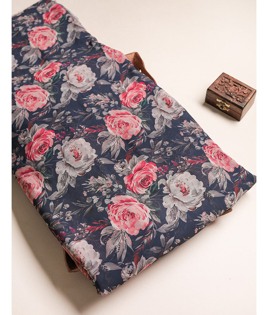 POLY GEORGETTE PRINTED FABRIC