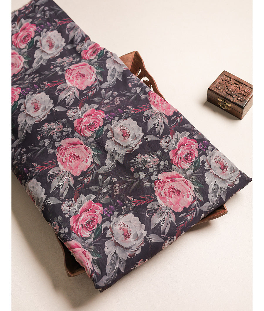 POLY GEORGETTE PRINTED FABRIC