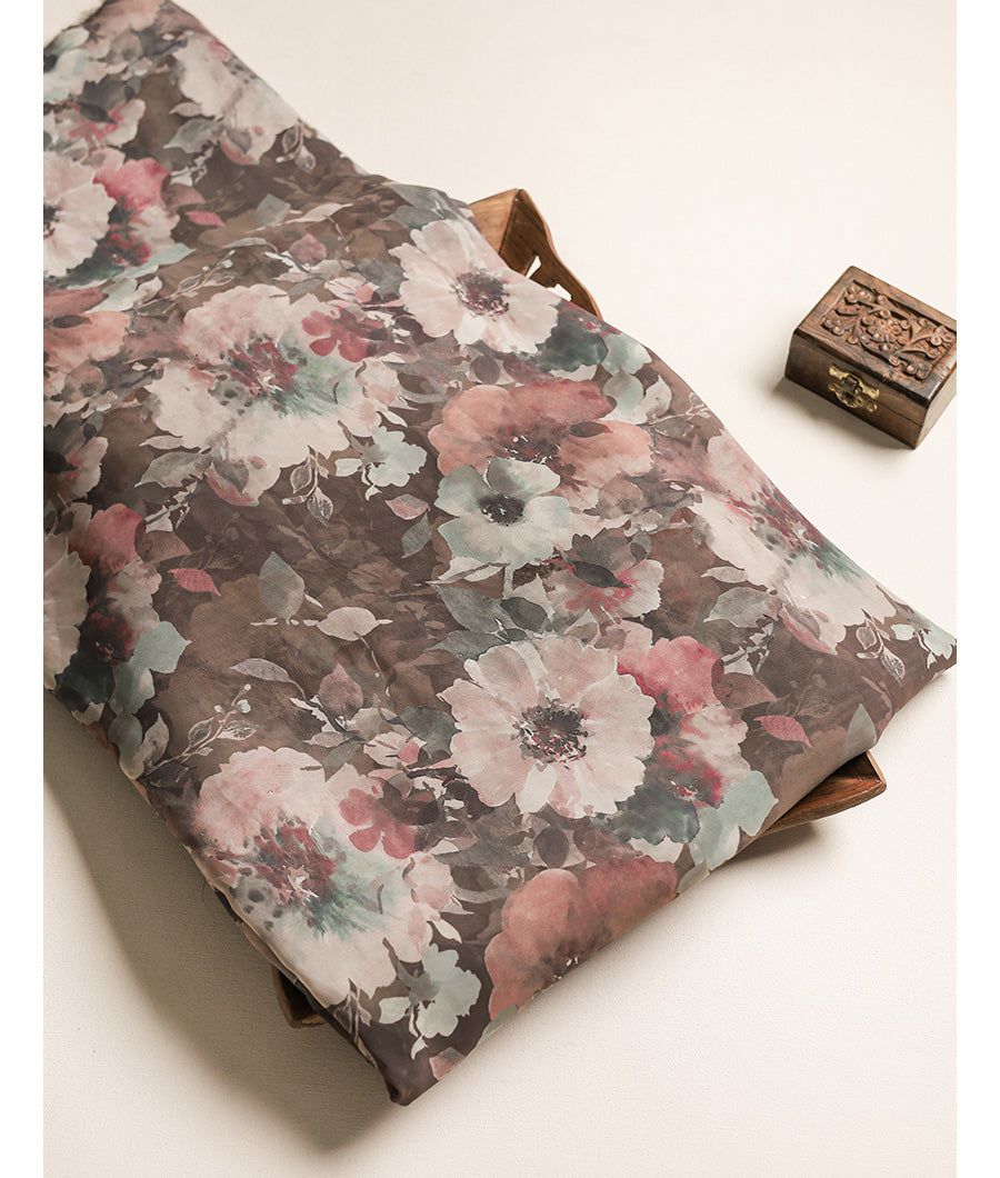 POLY GEORGETTE PRINTED FABRIC