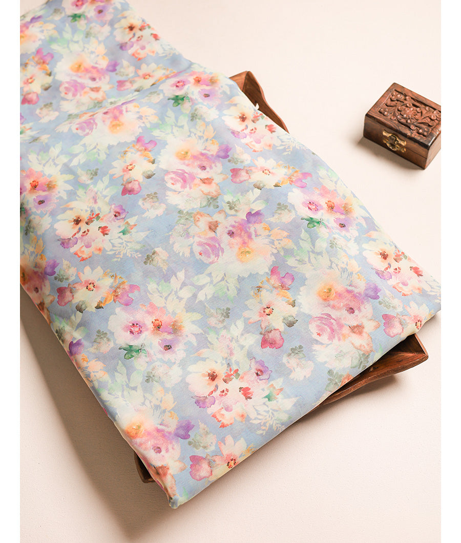 POLY GEORGETTE PRINTED FABRIC