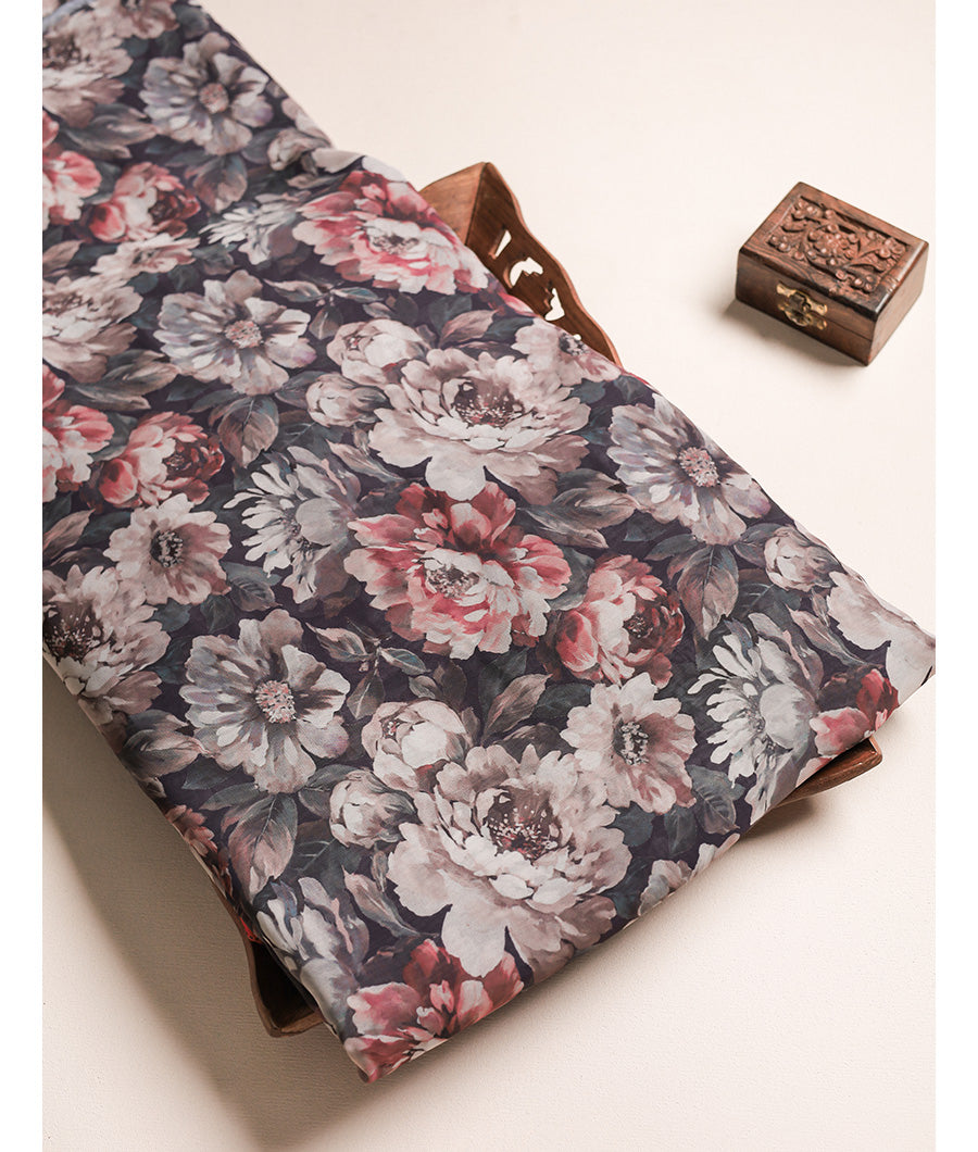 POLY GEORGETTE PRINTED FABRIC