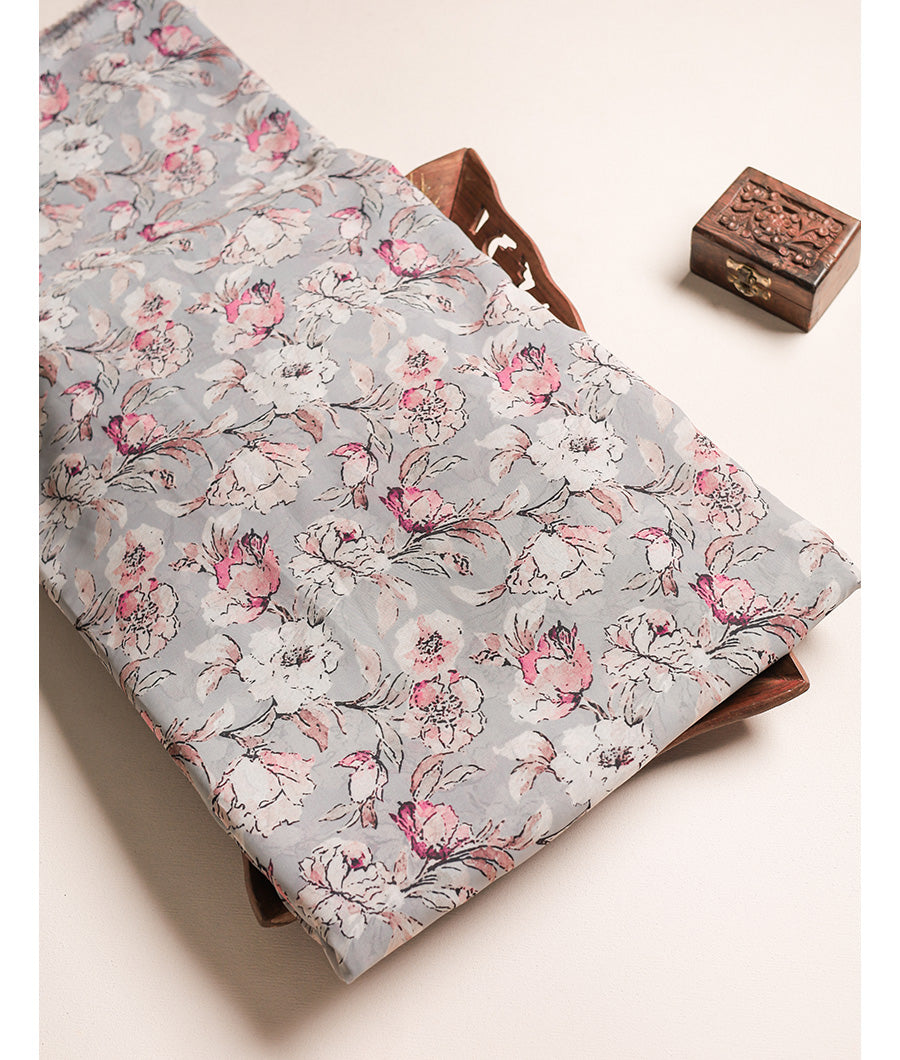 POLY GEORGETTE PRINTED FABRIC