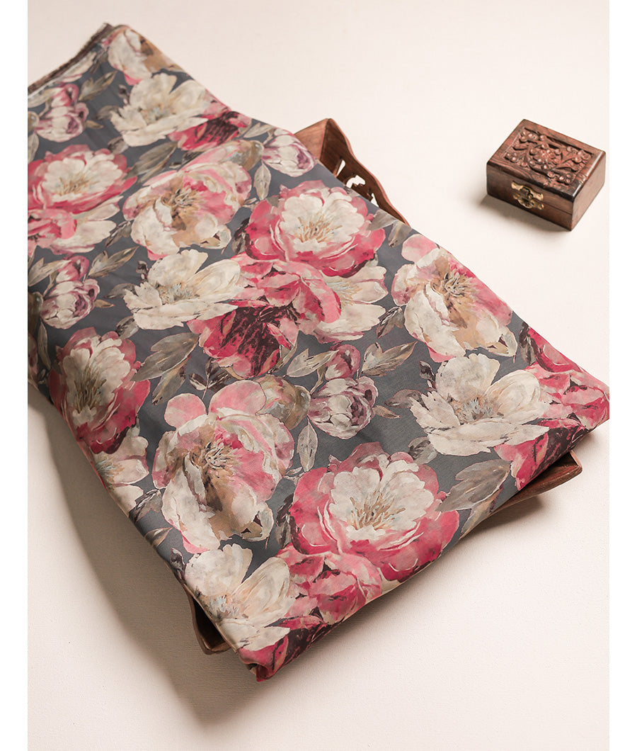 POLY GEORGETTE PRINTED FABRIC