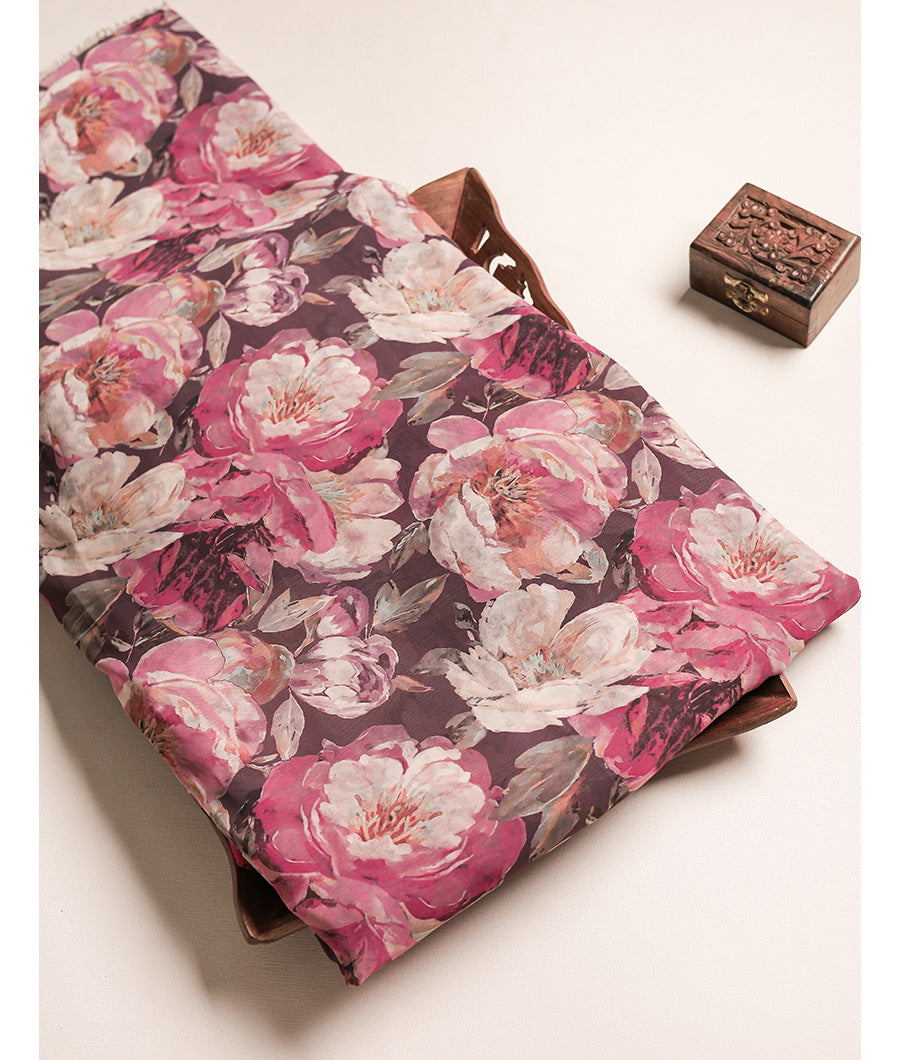 POLY GEORGETTE PRINTED FABRIC