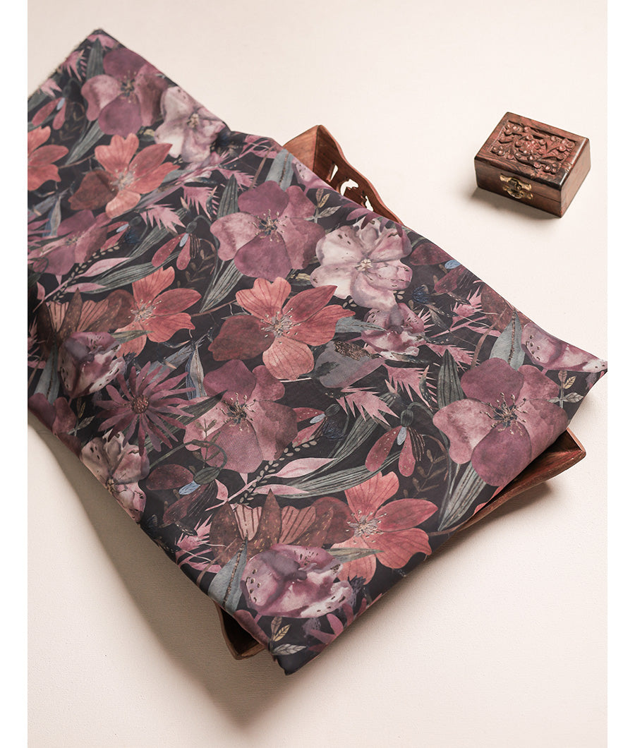 POLY GEORGETTE PRINTED FABRIC