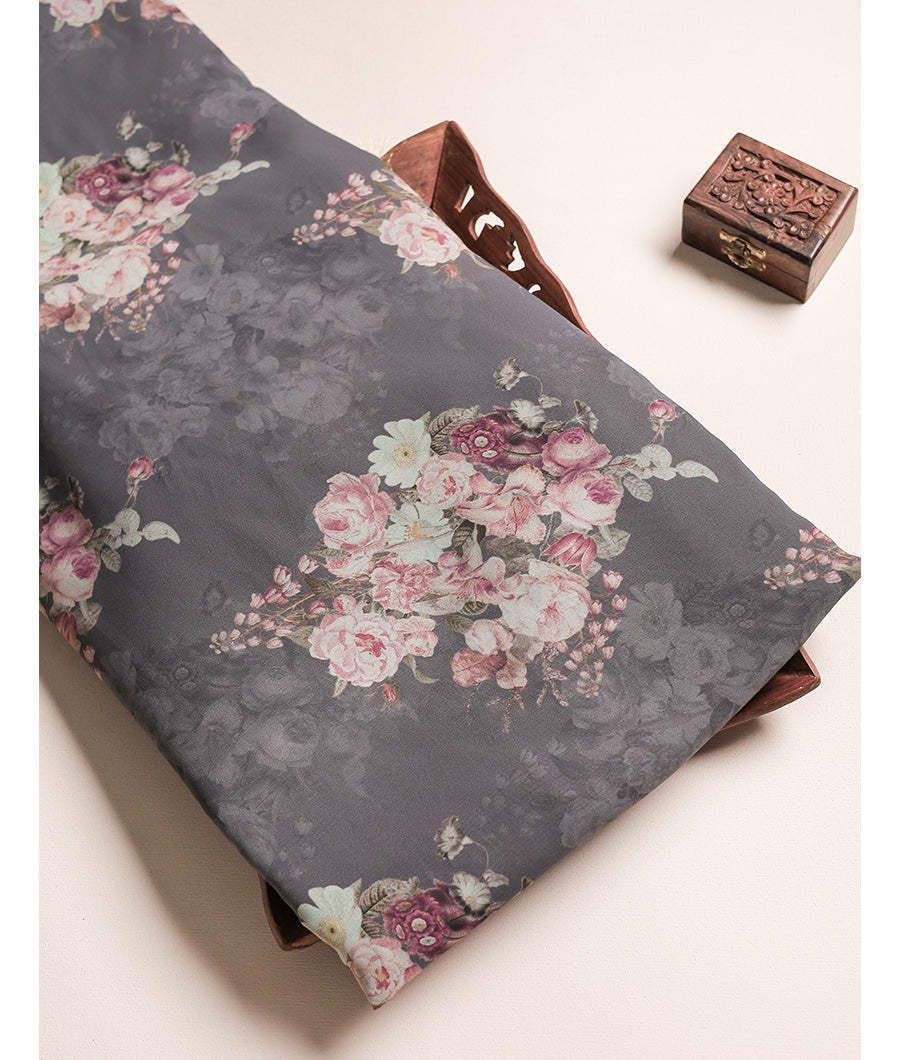 POLY GEORGETTE PRINTED FABRIC