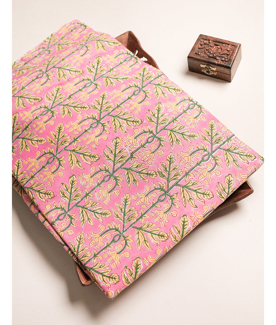 Cotton Handblock Printed Fabric