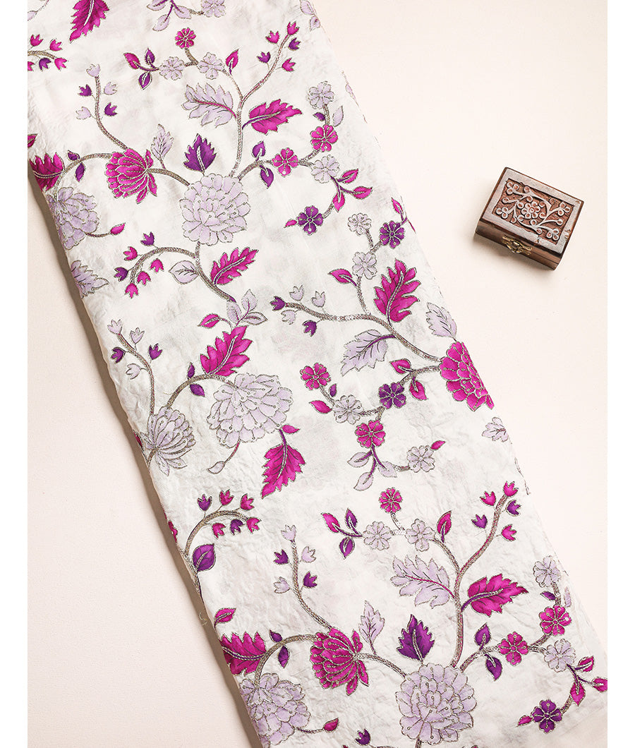 DOLA SILK EMBROIDERY FABRIC