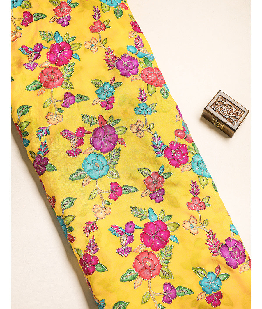 DOLA SILK EMBROIDERY FABRIC