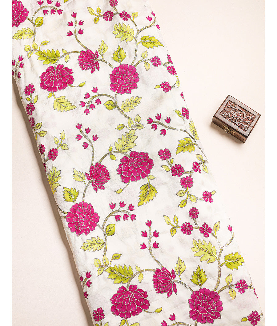 DOLA SILK EMBROIDERY FABRIC
