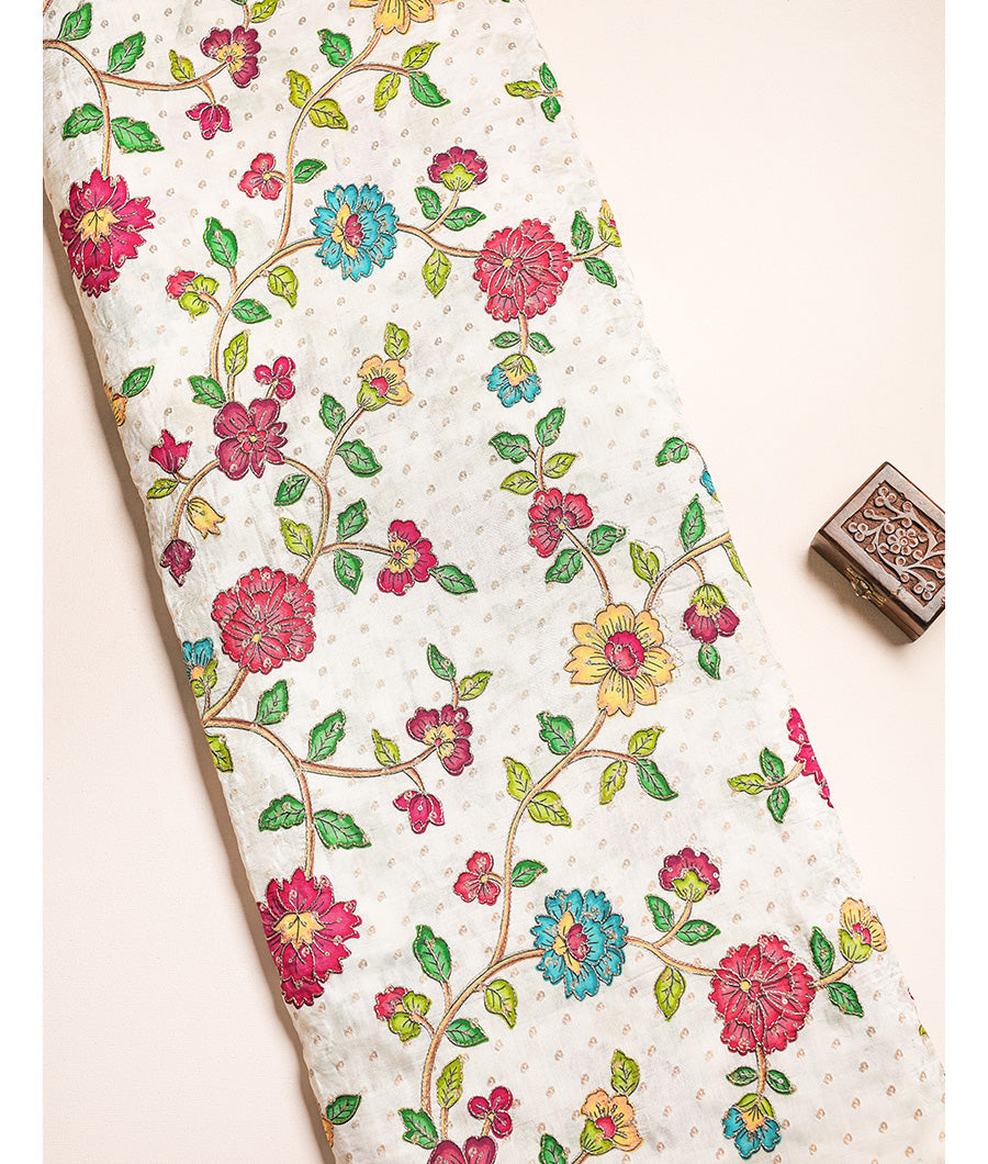 DOLA SILK EMBROIDERY FABRIC