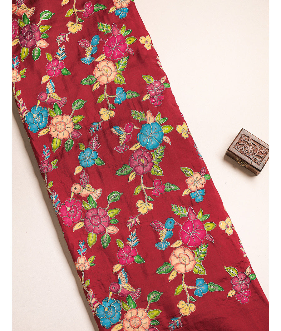 DOLA SILK EMBROIDERY FABRIC
