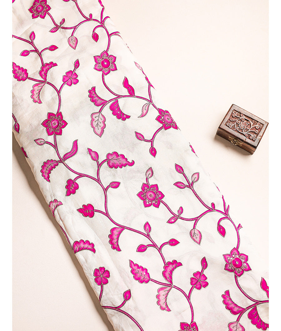 DOLA SILK EMBROIDERY FABRIC