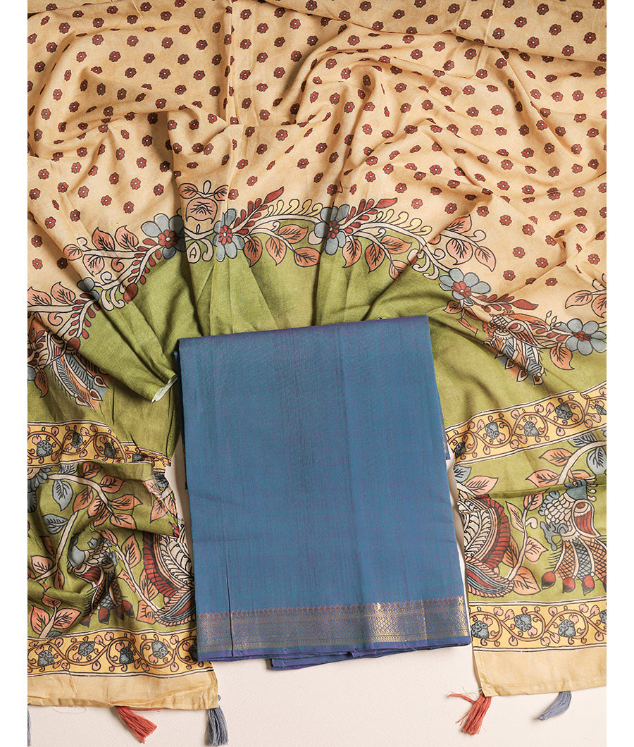 COTTON KALAMKARI SUIT SET