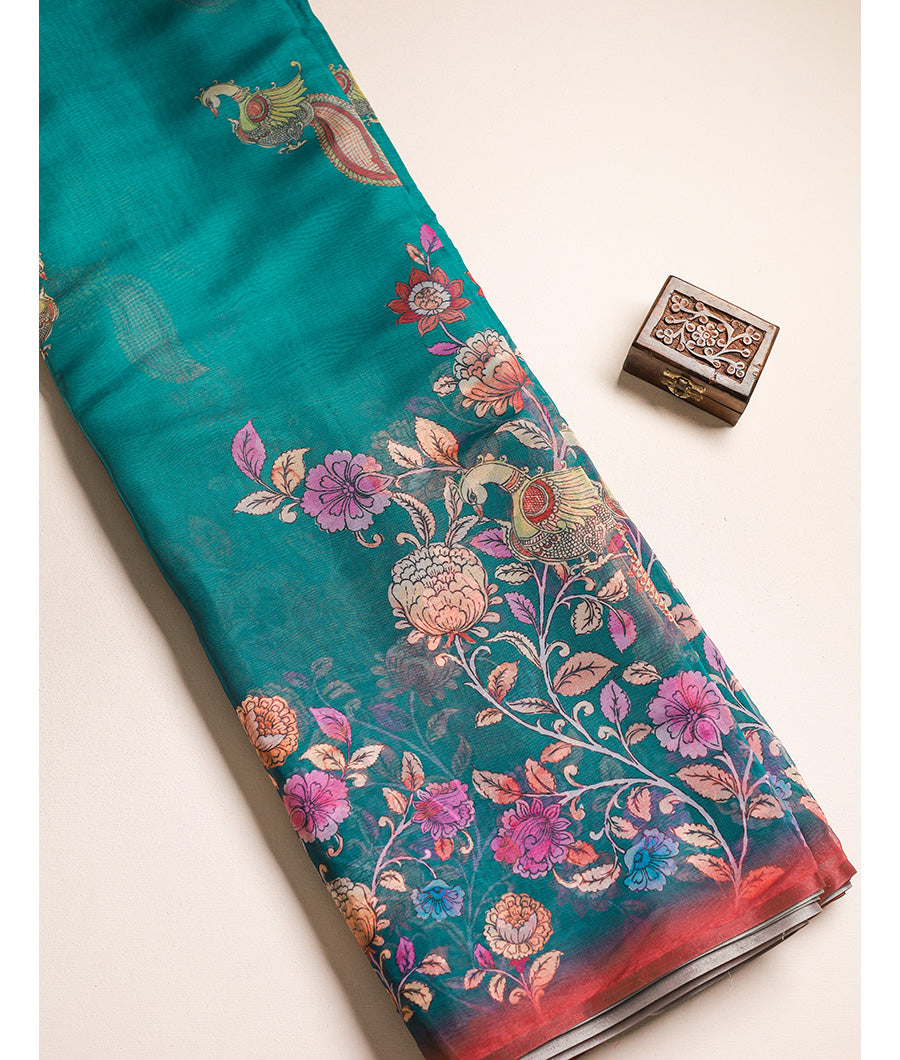 ORGANZA PRINTED FABRIC