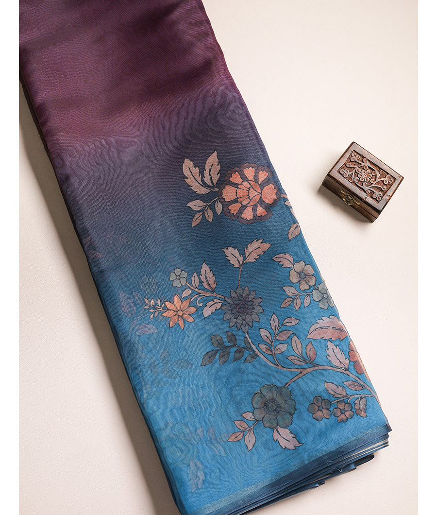 ORGANZA PRINTED FABRIC