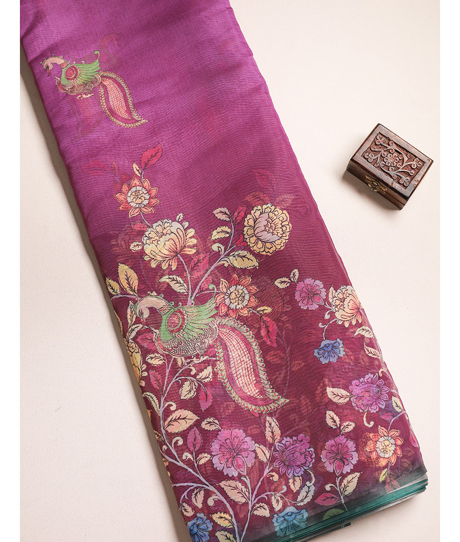 ORGANZA PRINTED FABRIC