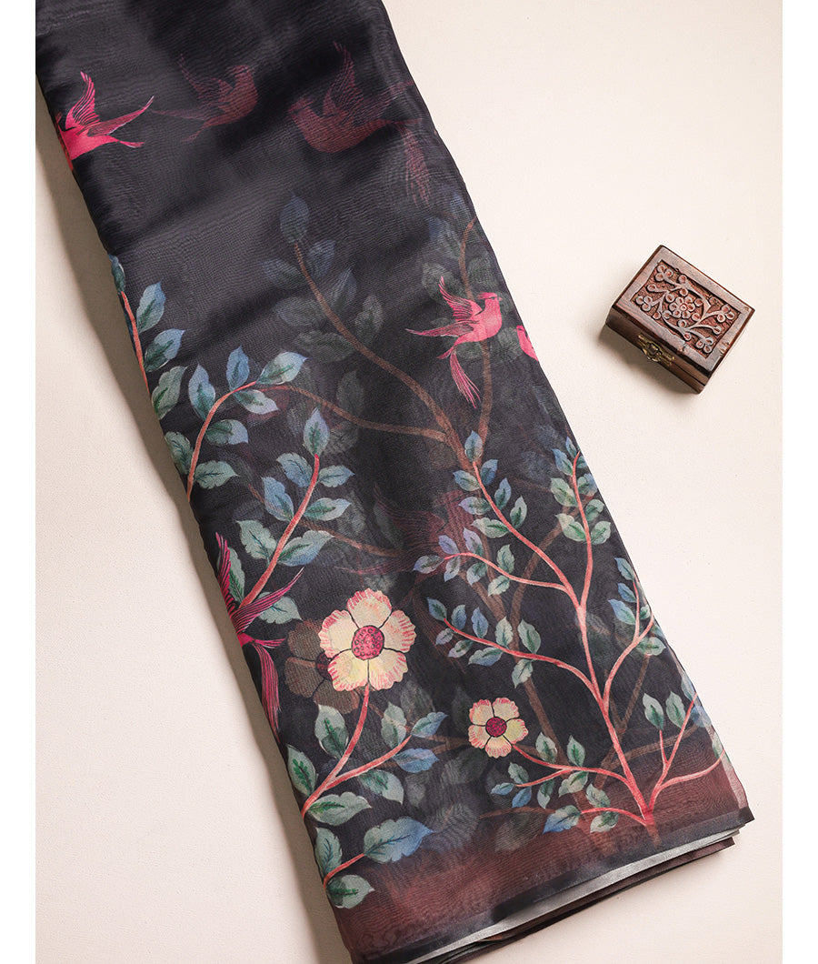 ORGANZA PRINTED FABRIC