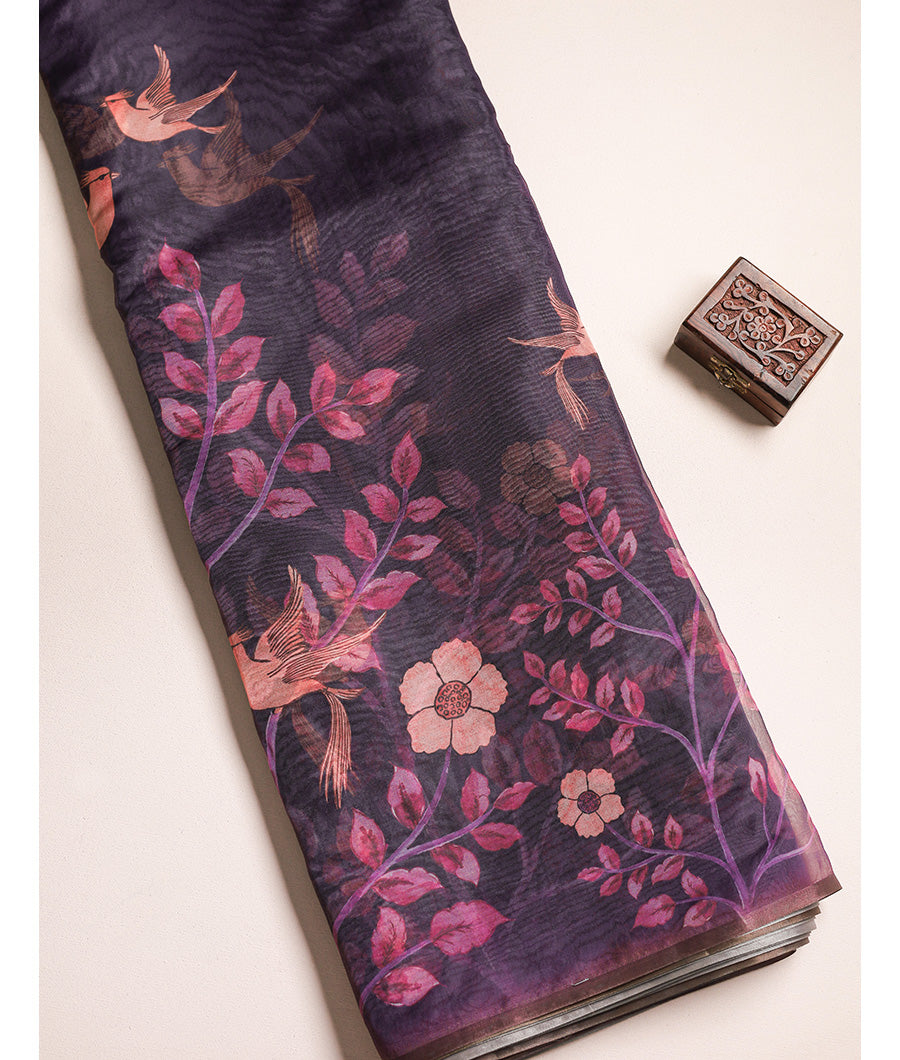 ORGANZA PRINTED FABRIC