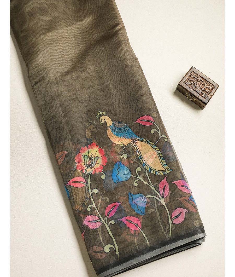 ORGANZA PRINTED FABRIC