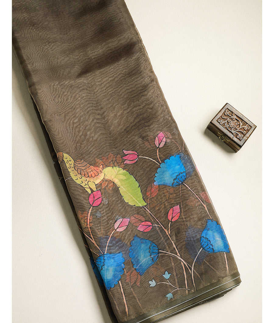 ORGANZA PRINTED FABRIC