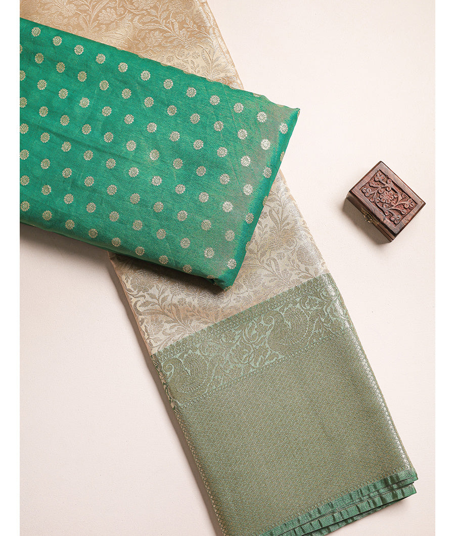 TISSUE SILK & BROCADE FABRIC