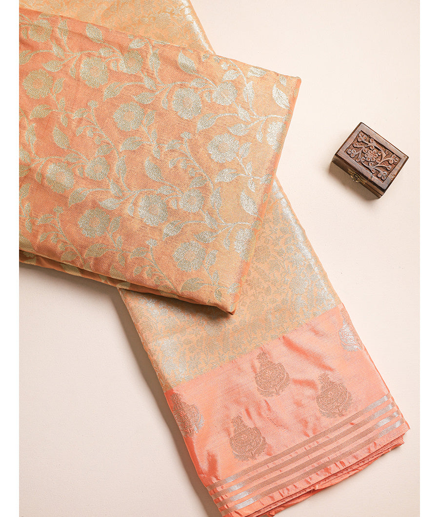 TISSUE SILK & BROCADE FABRIC
