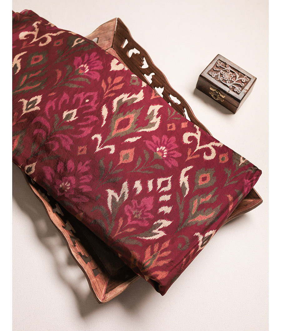 PURE MULBERRY MALAI SILK FABRIC